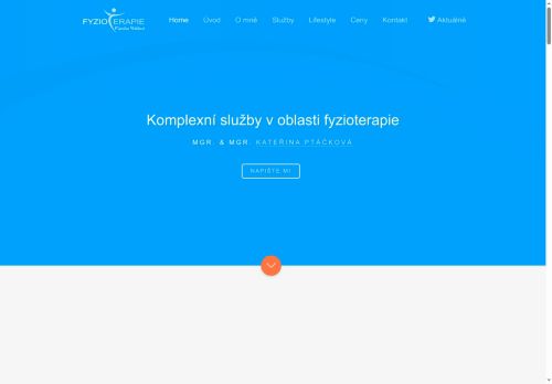 Zobrazit webové stránky Fyzioterapie - Mgr. Kateřina Ptáčková