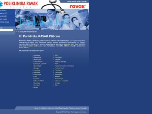 III. poliklinika RAVAK Příbram