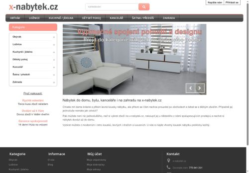 Zobrazit webové stránky Dana Odehnalová - prodej nábytku Blansko