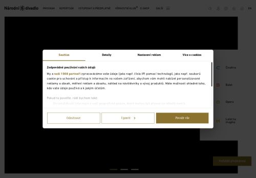 Národní divadlo nabízí práci na pozici Členové souboru Baletu v obci Praha