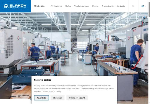 Elakov Production s.r.o. nabízí práci na pozici Seřizovač nástrojů (m/ž) v obci Nosislav