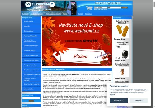 Zobrazit webové stránky Svářecí technika WELDPOINT