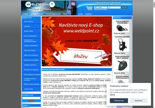 Zobrazit webové stránky Svářecí technika WELDPOINT