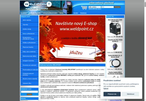Zobrazit webové stránky Svářecí technika WELDPOINT