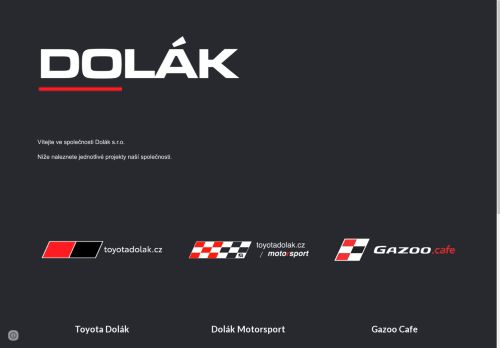 DOLÁK s.r.o. nabízí práci na pozici Uklízeč/ka v obci Dubno