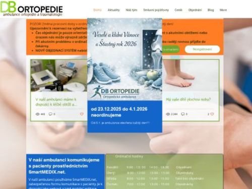 Ambulance ortopedie a traumatologie - MUDr. Daniel Bělík, MBA