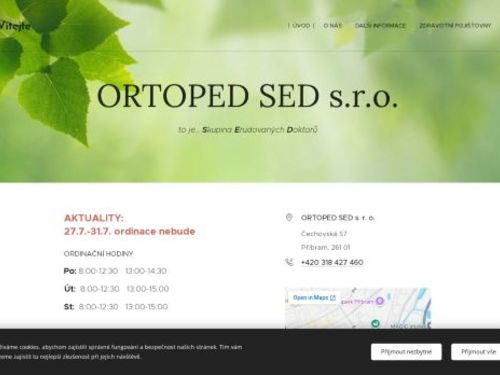 Ortopedická ambulance ORTOPED SED s.r.o.