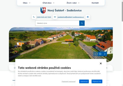 Zobrazit webové stránky Obecní úřad Nový Šaldorf-Sedlešovice