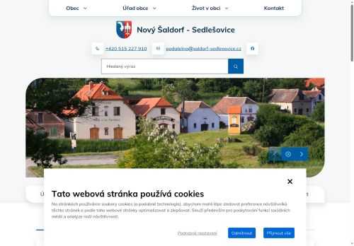 Zobrazit webové stránky Obecní úřad Nový Šaldorf-Sedlešovice