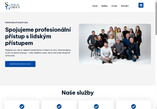 Sokal group s.r.o. nabízí práci na pozici Obsluha vysokozdvižných a jiných vozíků a skladníci/e v obci Kladno