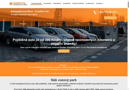 Comfort Leasing, s.r.o. nabízí práci na pozici Pracovníci pro ruč. mytí vozidel a pomoc. prac. autoservisu v obci Brno