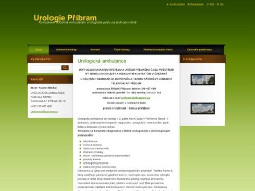 Urologická ambulance - MUDr. Michal Rejchrt