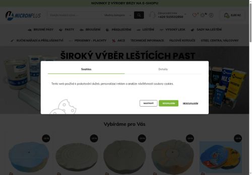 Zobrazit webové stránky Micron plus, spol. s r.o.