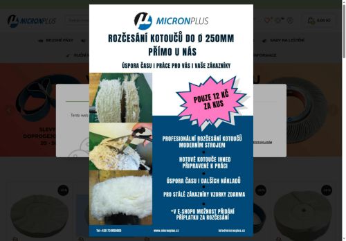 Zobrazit webové stránky Micron plus, spol. s r.o.