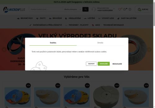 Zobrazit webové stránky Micron plus, spol. s r.o.