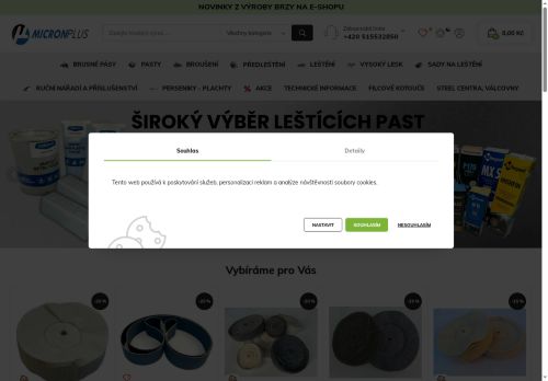 Zobrazit webové stránky Micron plus, spol. s r.o.