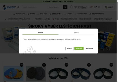 Zobrazit webové stránky Micron plus, spol. s r.o.