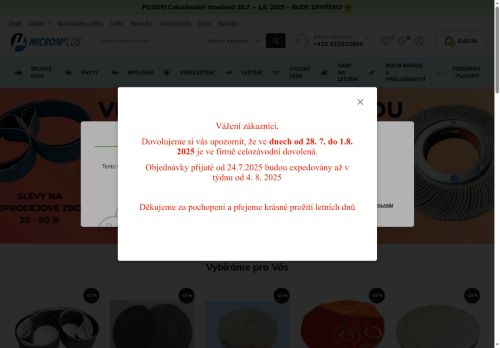 Zobrazit webové stránky Micron plus, spol. s r.o.