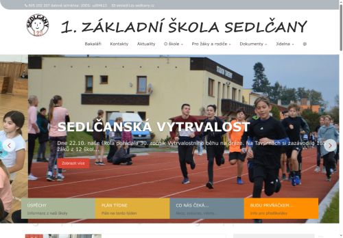 Zobrazit webové stránky 1. základní škola Sedlčany