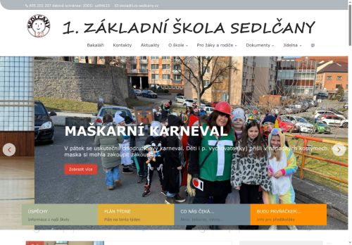 Zobrazit webové stránky 1. základní škola Sedlčany