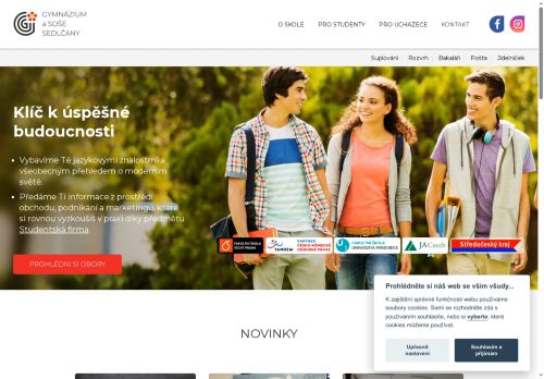 Gymnázium a Střední odborná škola ekonomická Sedlčany nabízí práci na pozici učitel/ka španělského jazyka - 21 hod/týdně v obci Sedlčany