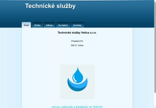 Zobrazit webové stránky Technické služby Votice s.r.o.