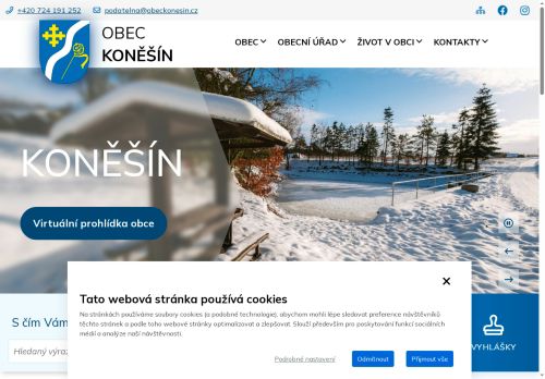 Zobrazit webové stránky Obecní úřad Koněšín