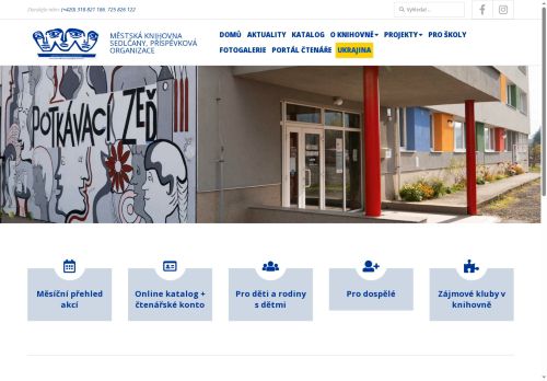 Zobrazit webové stránky Městská knihovna Sedlčany