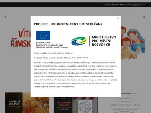 Římskokatolická farnost Sedlčany
