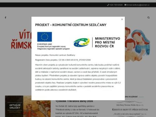 Římskokatolická farnost Sedlčany