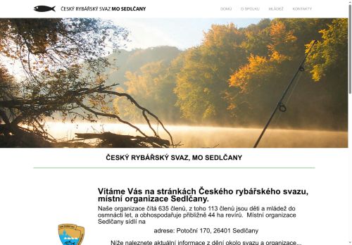 Zobrazit webové stránky Český rybářský svaz MO Sedlčany