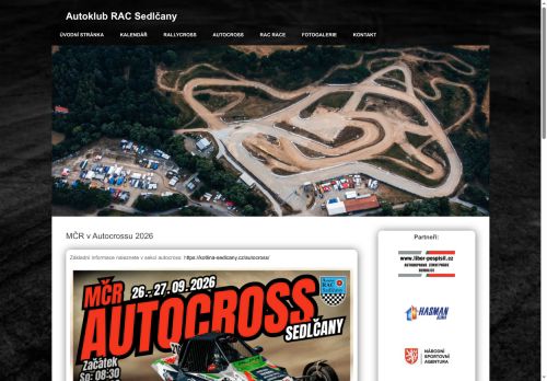 Zobrazit webové stránky Autoklub RAC Sedlčany