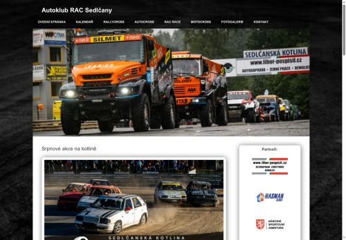 Zobrazit webové stránky Autoklub RAC Sedlčany