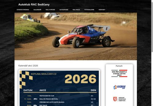 Zobrazit webové stránky Autoklub RAC Sedlčany