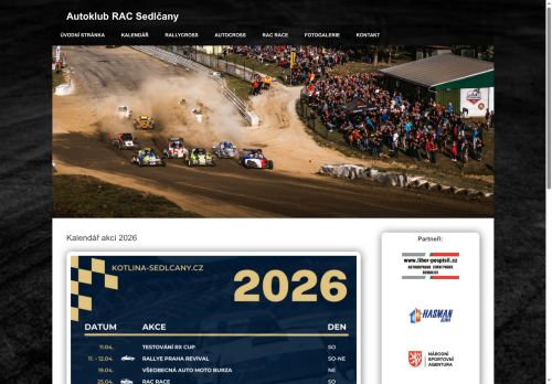 Zobrazit webové stránky Autoklub RAC Sedlčany