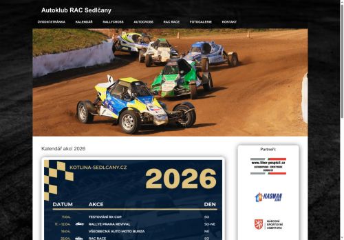 Zobrazit webové stránky Autoklub RAC Sedlčany