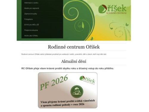Rodinné centrum Oříšek z.s.