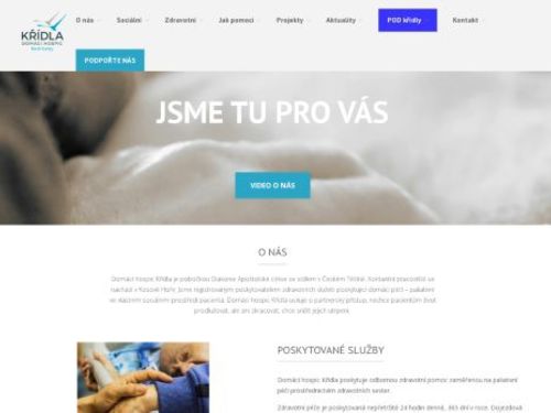 Domácí Hospic Křídla Sedlčany