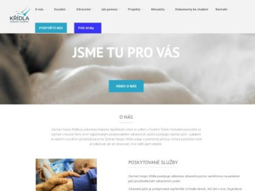 Domácí Hospic Křídla Sedlčany