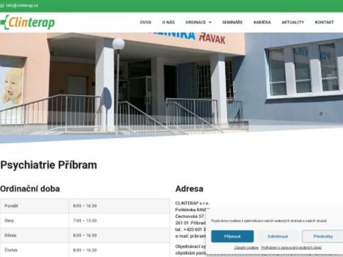 Psychiatrická ambulance CLINTERAP s.r.o.