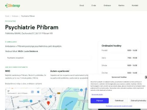 Psychiatrická ambulance CLINTERAP s.r.o.