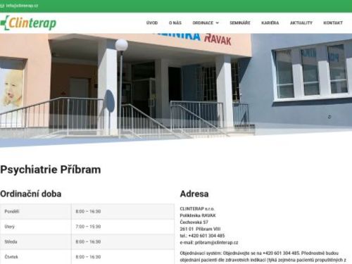 Psychiatrická ambulance CLINTERAP s.r.o.