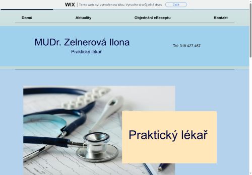 Zobrazit webové stránky Praktický lékař pro dospělé - MUDr. Ilona Zelnerová