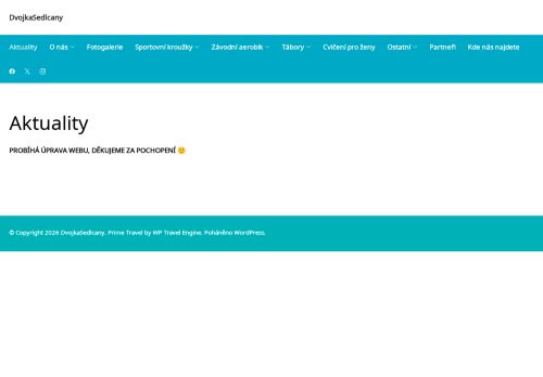 Zobrazit webové stránky Aerobik Studio Dvojka