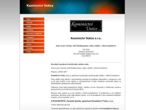 Kominictví Votice, s.r.o.