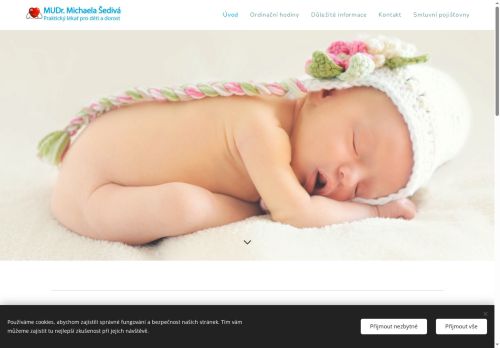 Zobrazit webové stránky Praktický lékař pro děti a dorost - MUDr. Michaela Šedivá