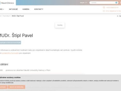 NEXTCLINIC Alergologická a imunologická ambulance - MUDr. Pavel Štipl