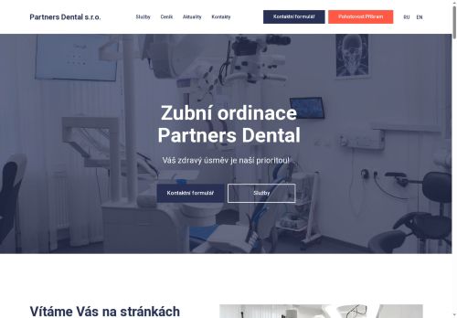 Zobrazit webové stránky Zubní ordinace DEVIDENT