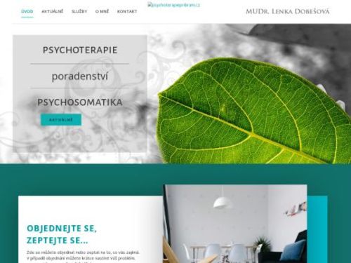 Psychoterapie Příbram - MUDr. Lenka Dobešová