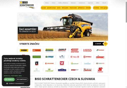 BISO ERNTETECHNIK s.r.o. nabízí práci na pozici SERVISNÍ MECHANIK ZEMĚDĚLSKÝCH STROJŮ M/Ž v obci Sedlec